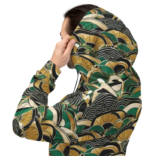 Midnight Parasol on a Hoodie