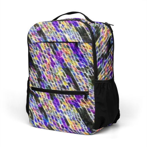 Violet Shatter on a Utility Backpack