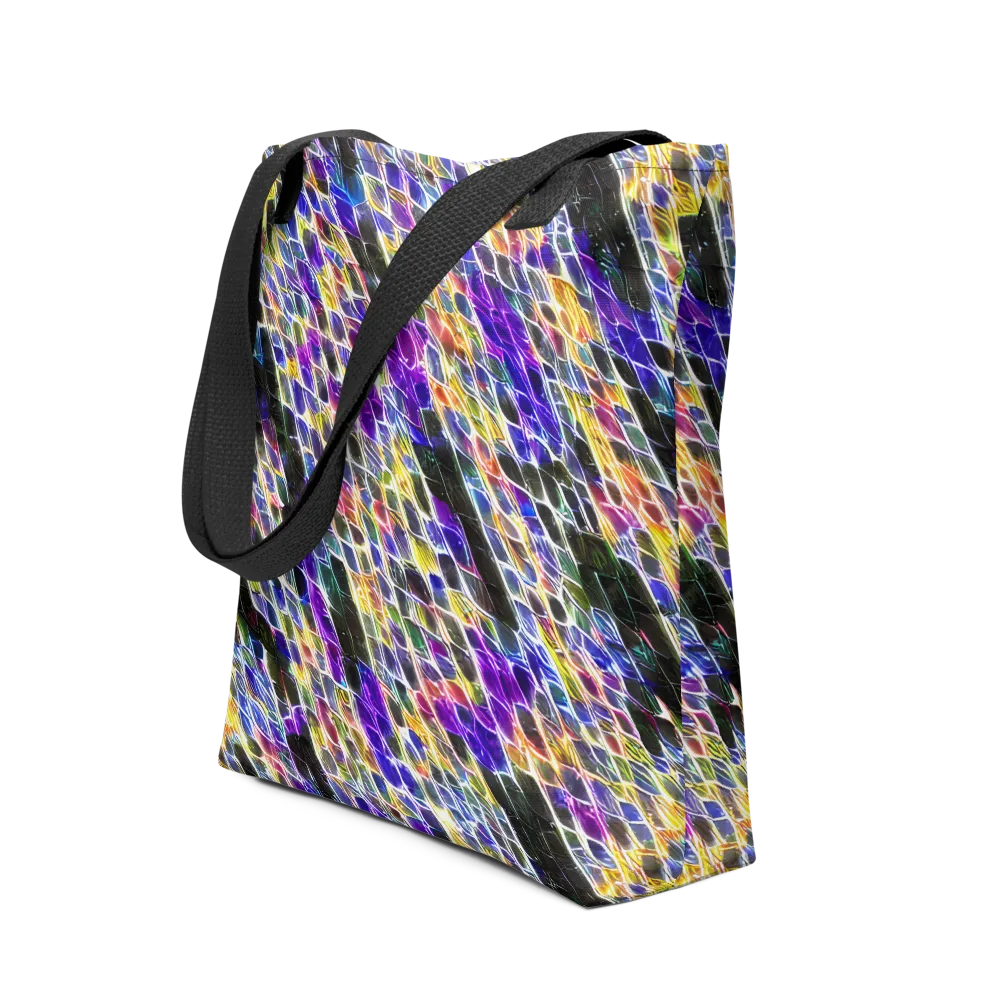 Violet Shatter on Tote Bag — Front