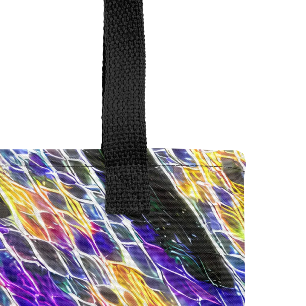 Violet Shatter on Tote Bag — Product details