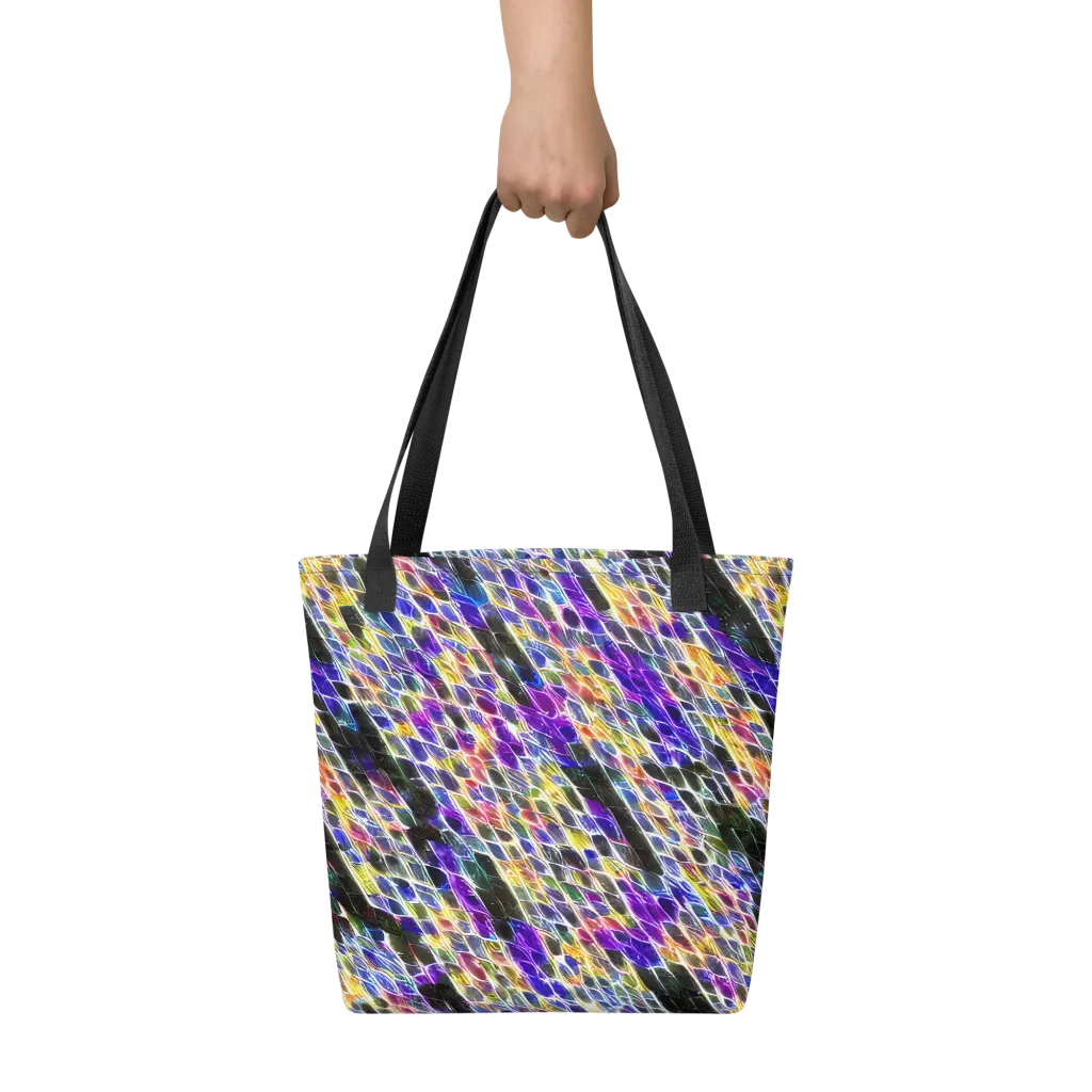 Violet Shatter on Tote Bag — Front