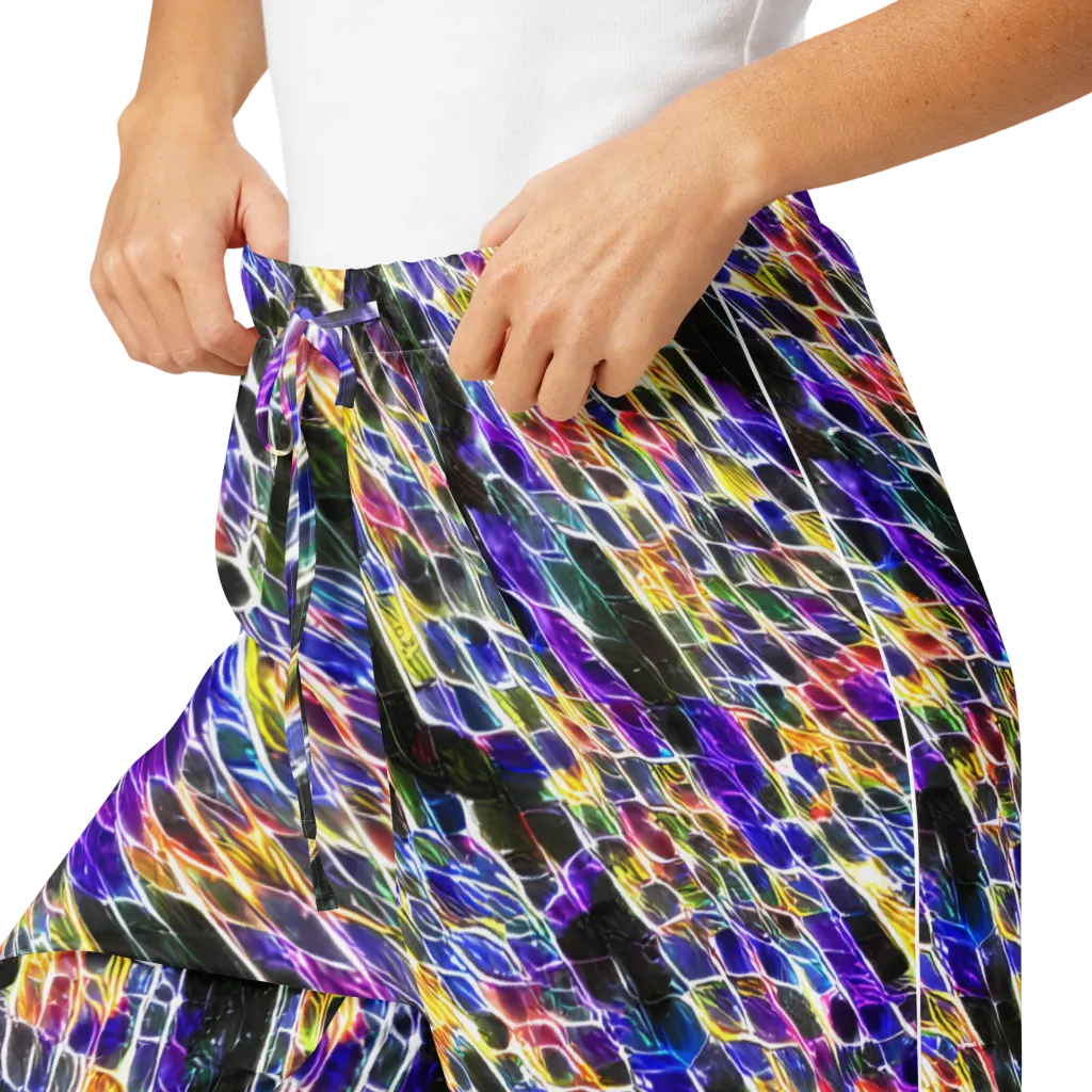 Violet Shatter on Women's Pajama Pants — Product details