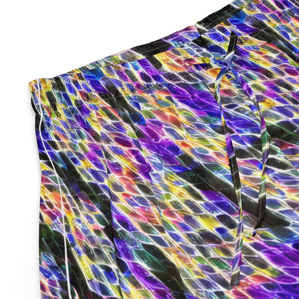 Violet Shatter on Women's Pajama Shorts — Product details