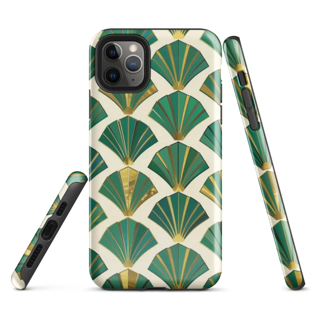 Aurum Éventail on Tough Case for iPhone® — Front