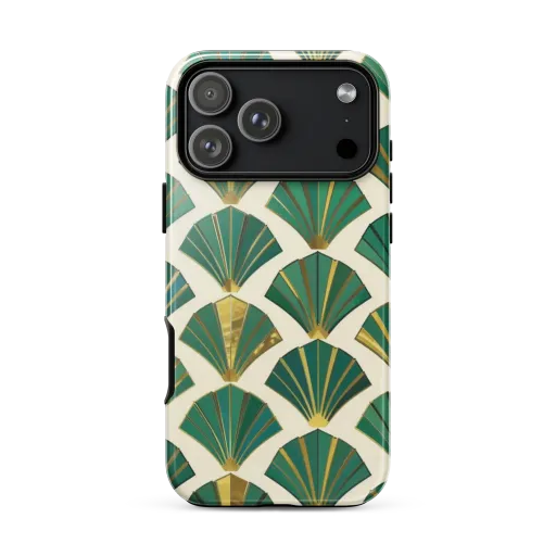 Aurum Éventail on a Tough Case for iPhone®