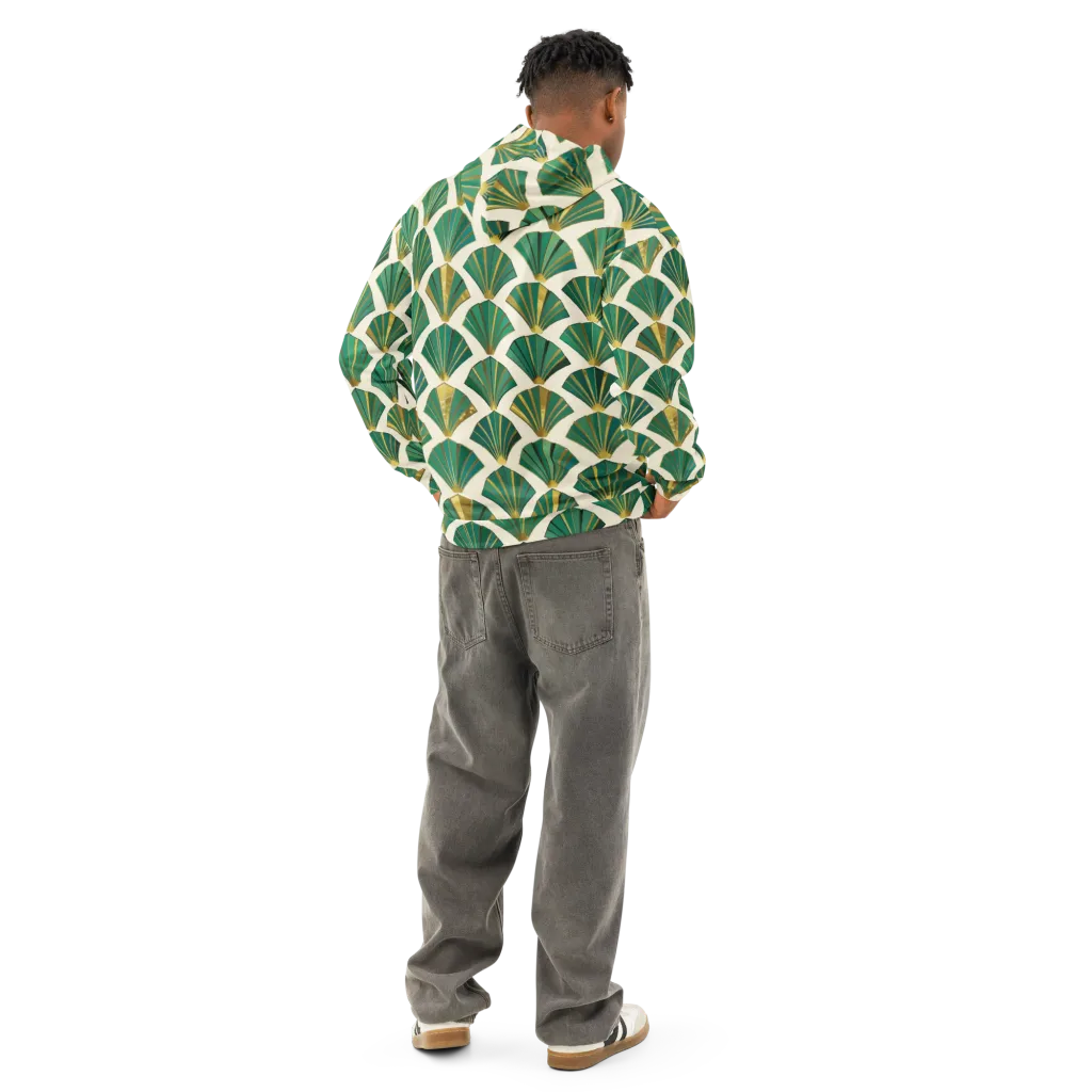 Aurum Éventail on Cotton Hoodie — Back