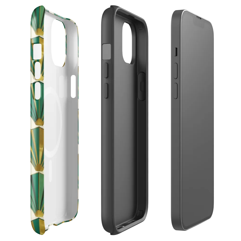 Aurum Éventail on MagSafe Tough Case for iPhone® — Front