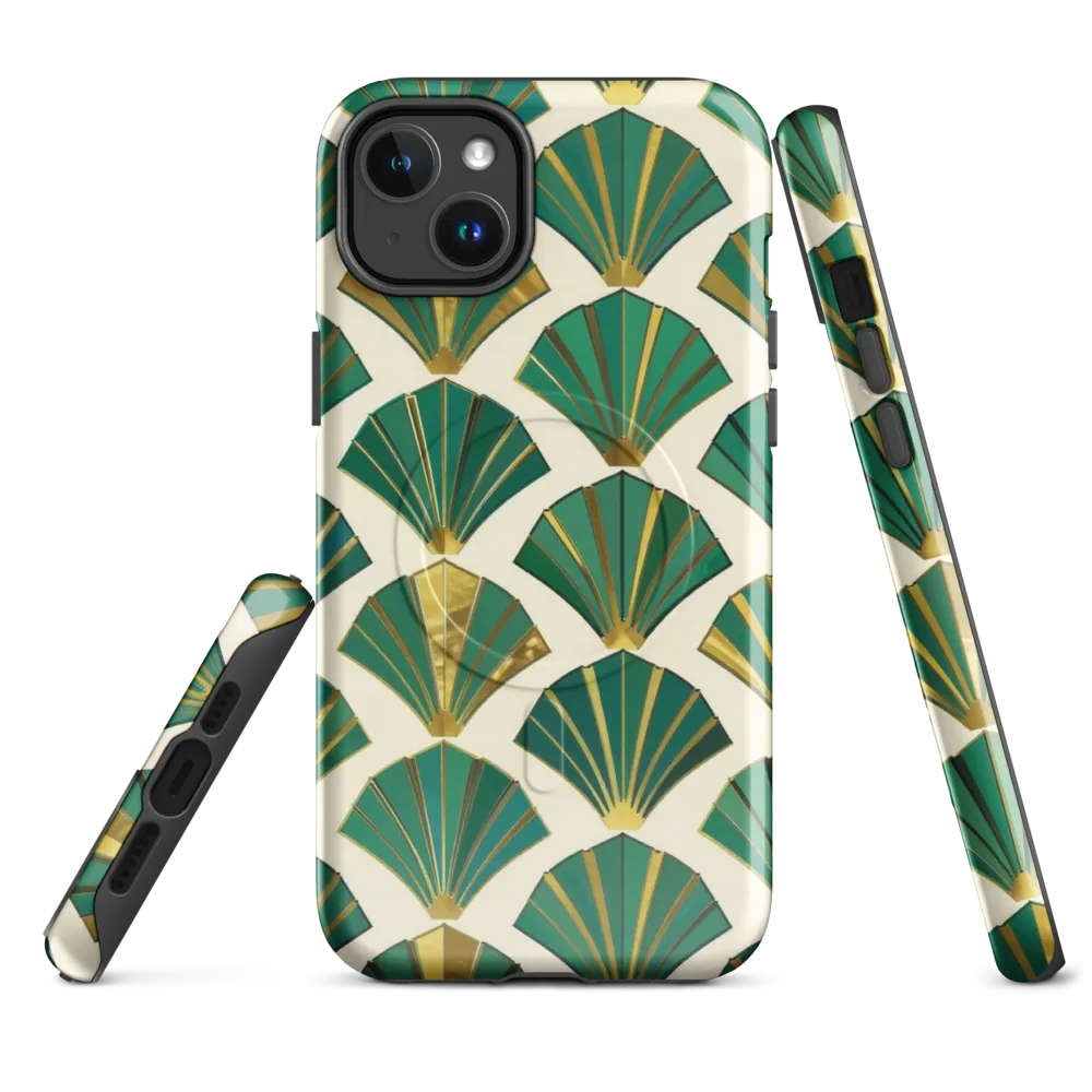 Aurum Éventail on MagSafe Tough Case for iPhone® — Front