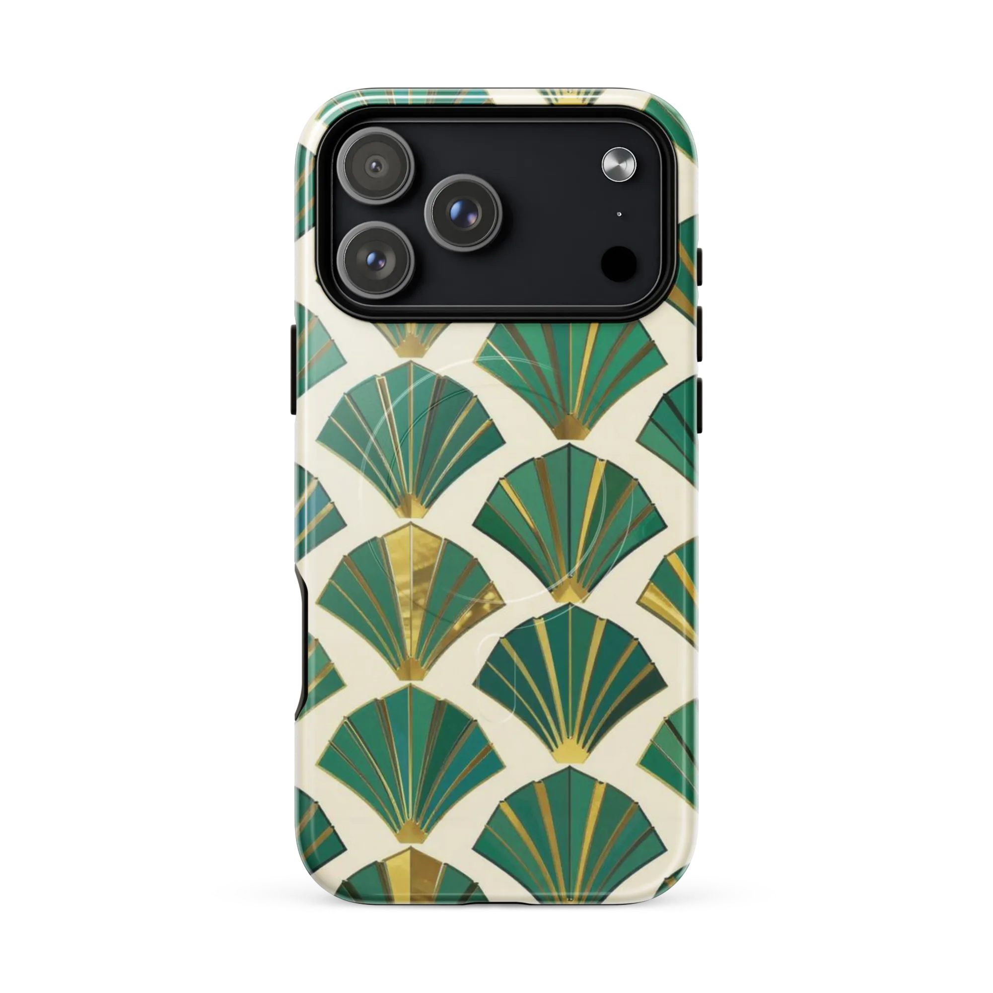 Aurum Éventail on MagSafe Tough Case for iPhone® — Front