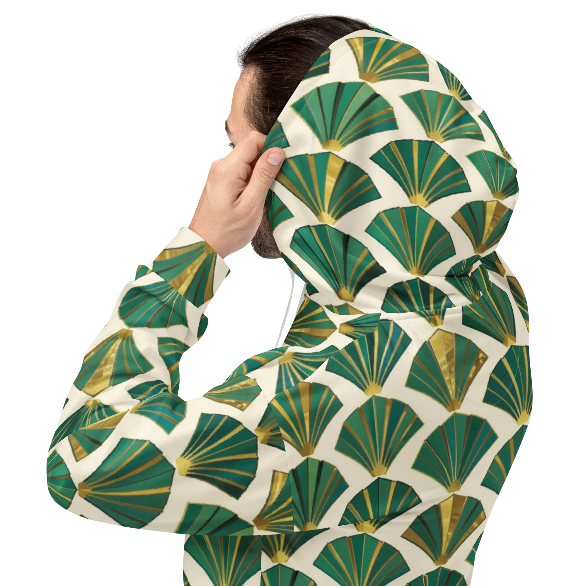 Aurum Éventail on Hoodie — Back