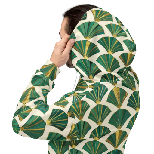 Aurum Éventail on a Hoodie