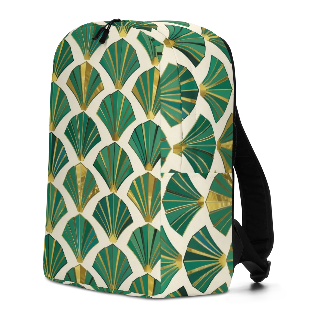 Aurum Éventail on Minimalist Backpack — Left