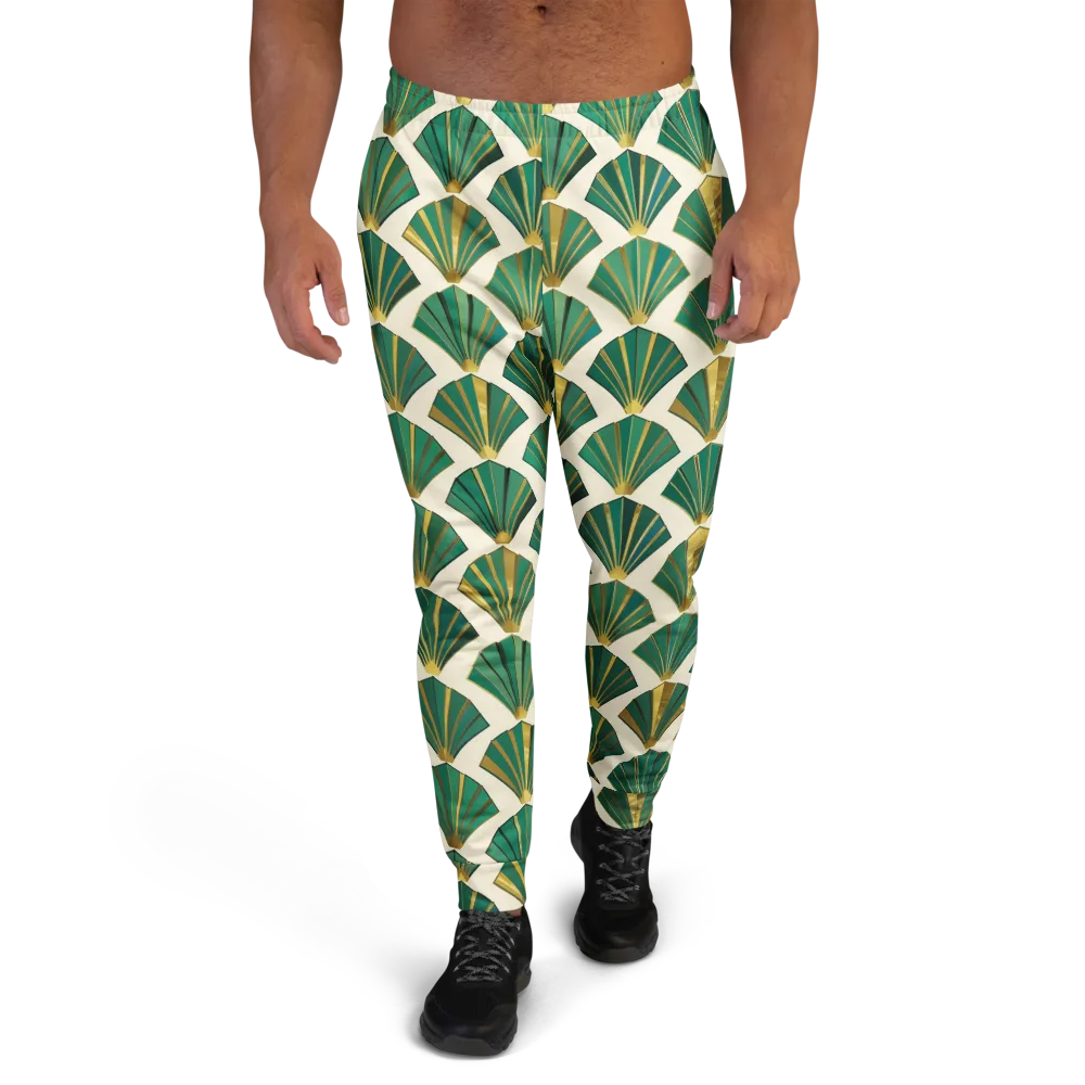 Aurum Éventail on Men's Joggers — Front