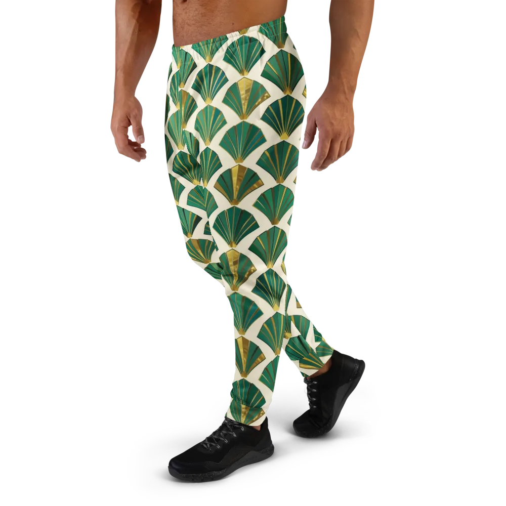 Aurum Éventail on Men's Joggers — Left