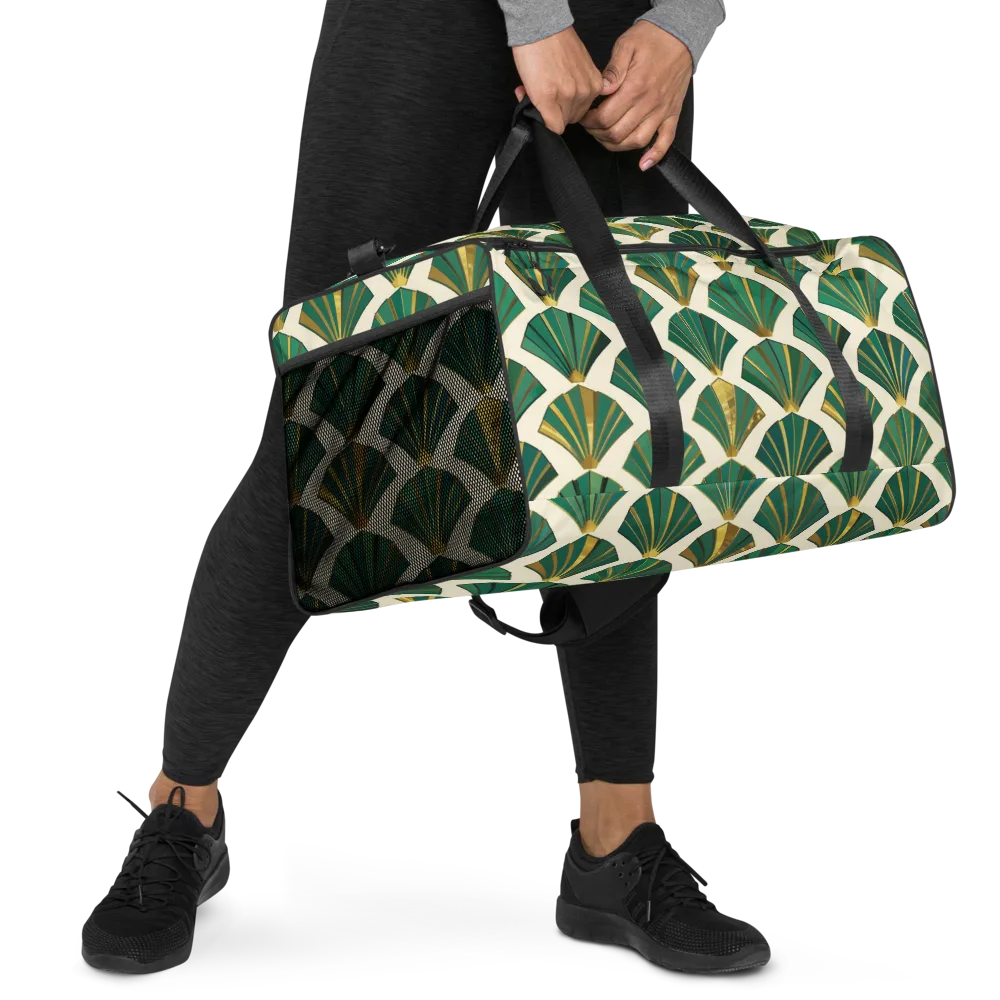 Aurum Éventail on Duffle Bag — Right Front