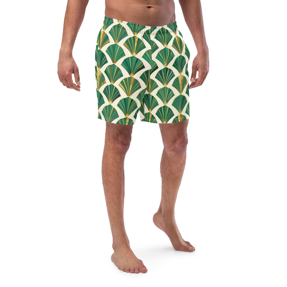 Aurum Éventail on Swim Trunks — Front