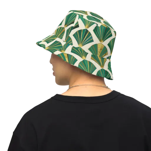 Aurum Éventail on a Reversible Bucket Hat
