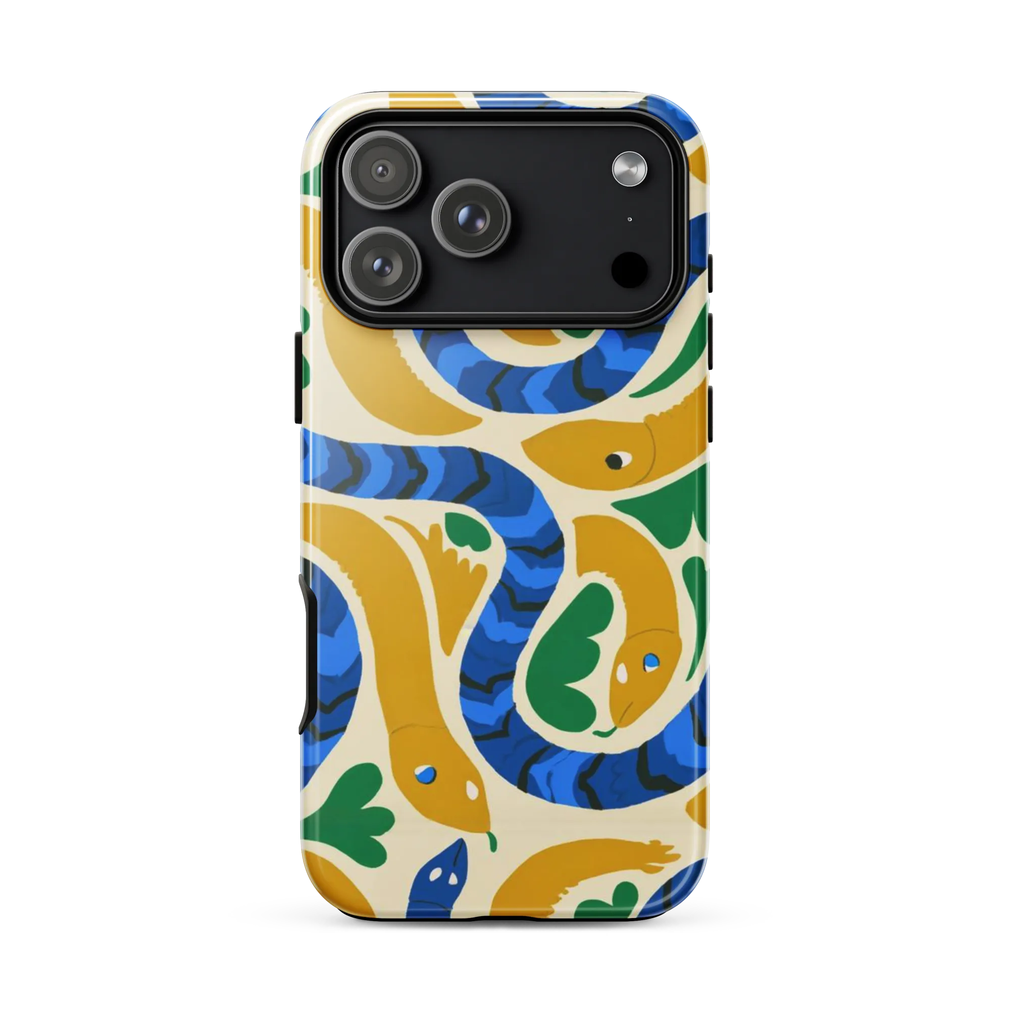 Saffron Serpent Garden on Tough Case for iPhone® — Front