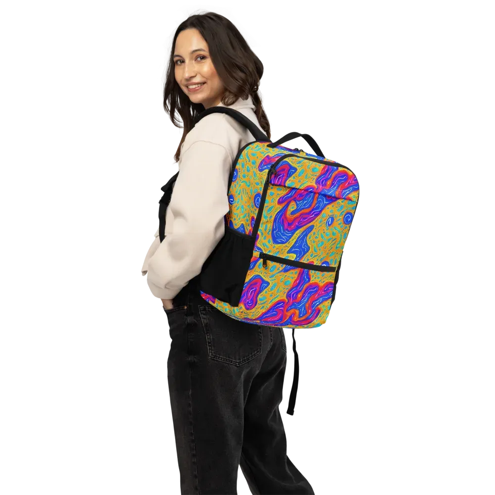 Magnetic Current on Utility Backpack — Back