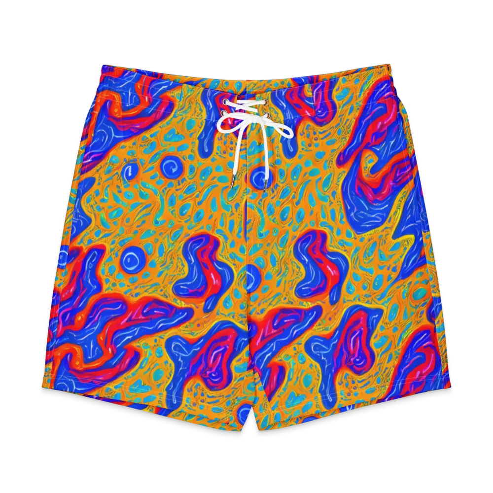 Magnetic Current on Men's Board Shorts — Front