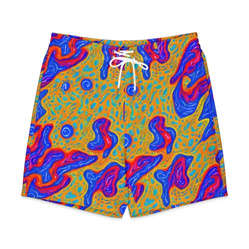 Magnetic Current on a Men's Board Shorts