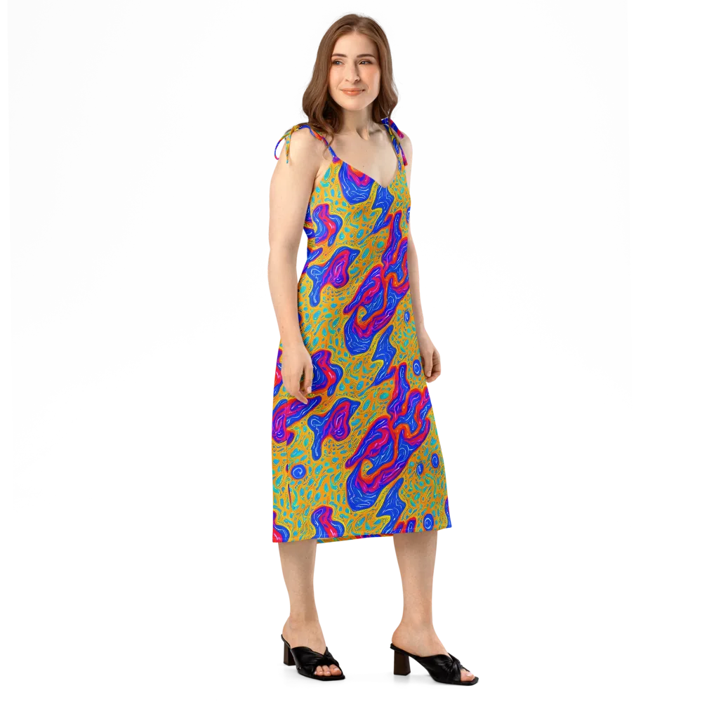 Magnetic Current on Slip Dress — Right Front