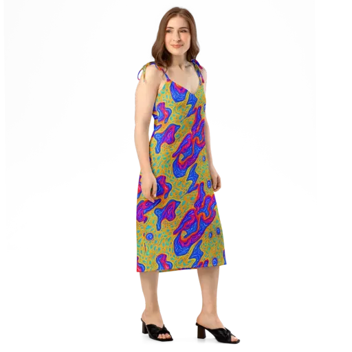 Magnetic Current on a Slip Dress