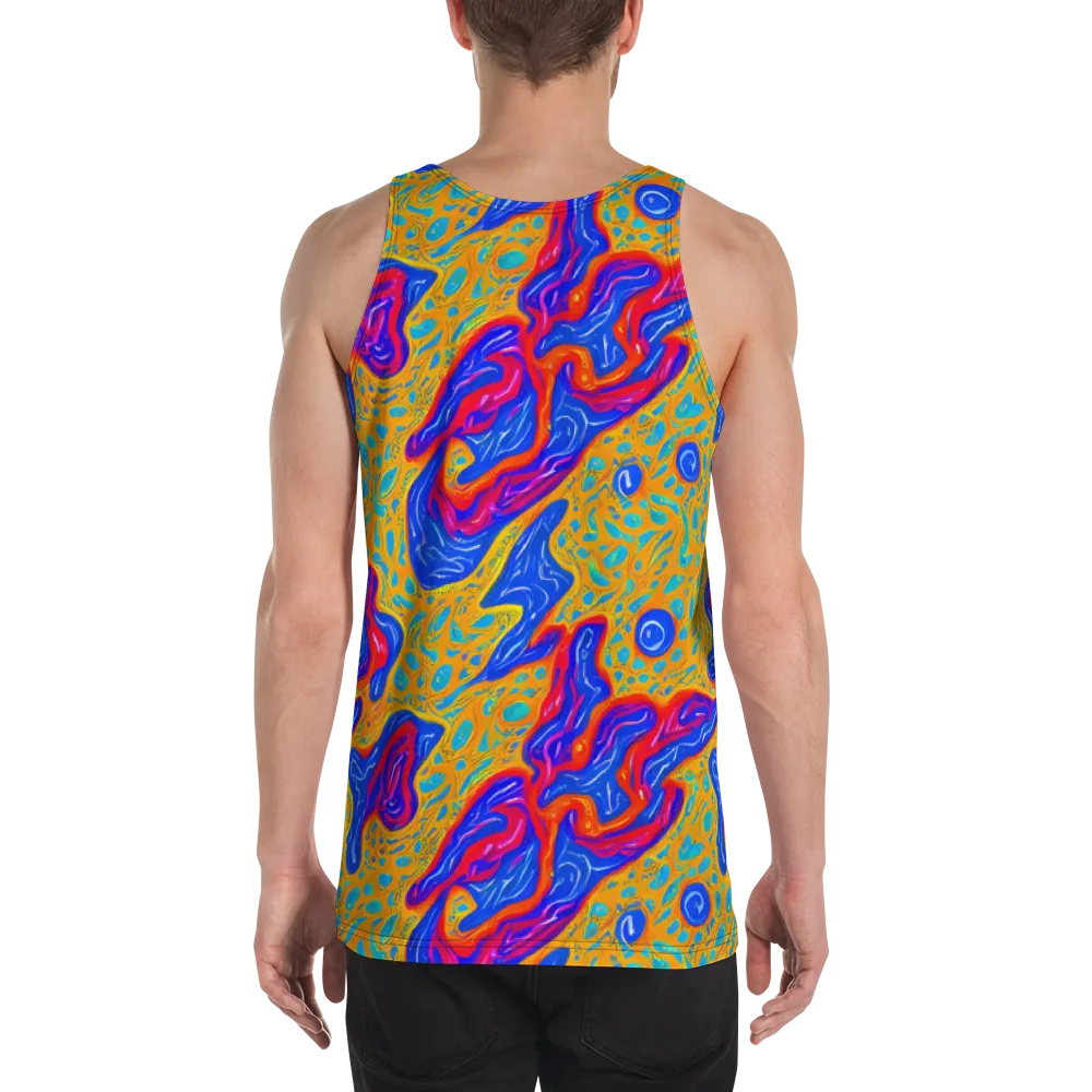 Magnetic Current on Men's Tank Top — Back