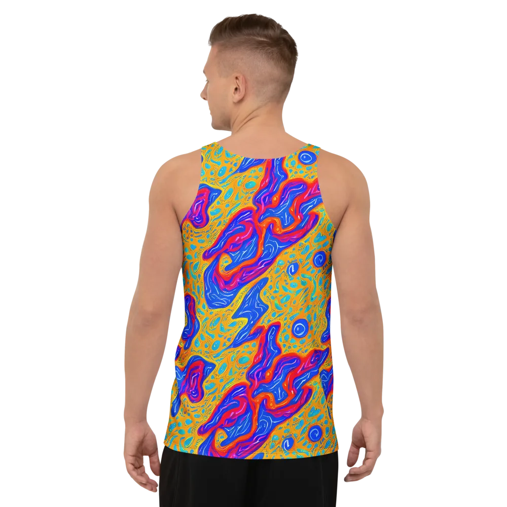Magnetic Current on Men's Tank Top — Back