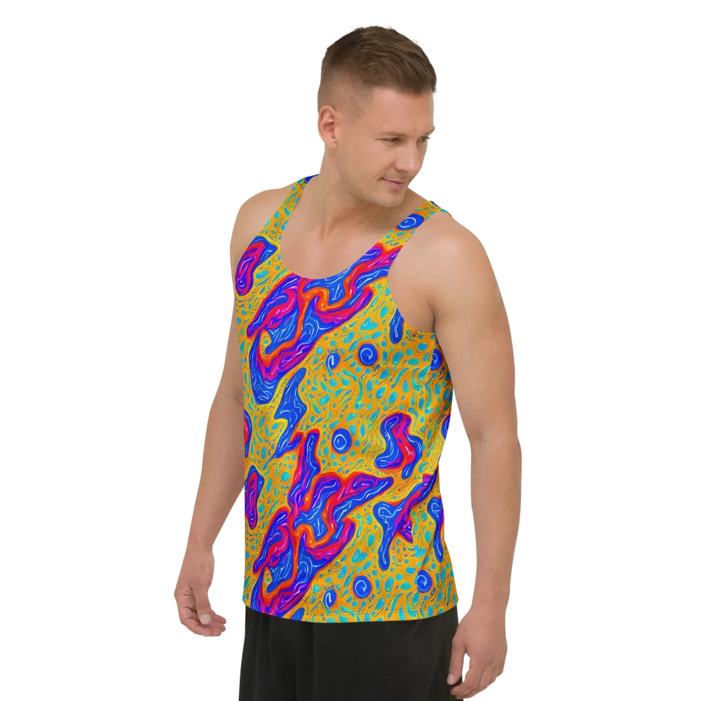 Magnetic Current on Men's Tank Top — Left Front