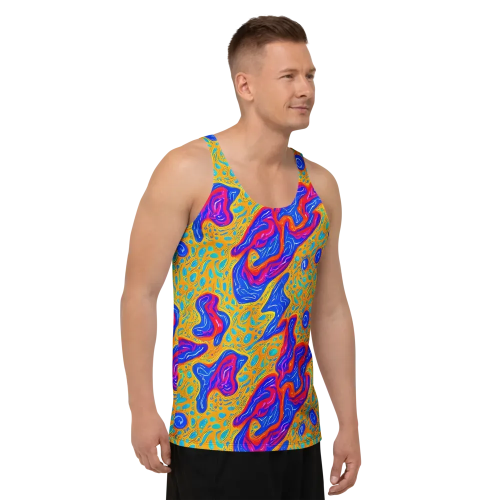 Magnetic Current on Men's Tank Top — Right Front
