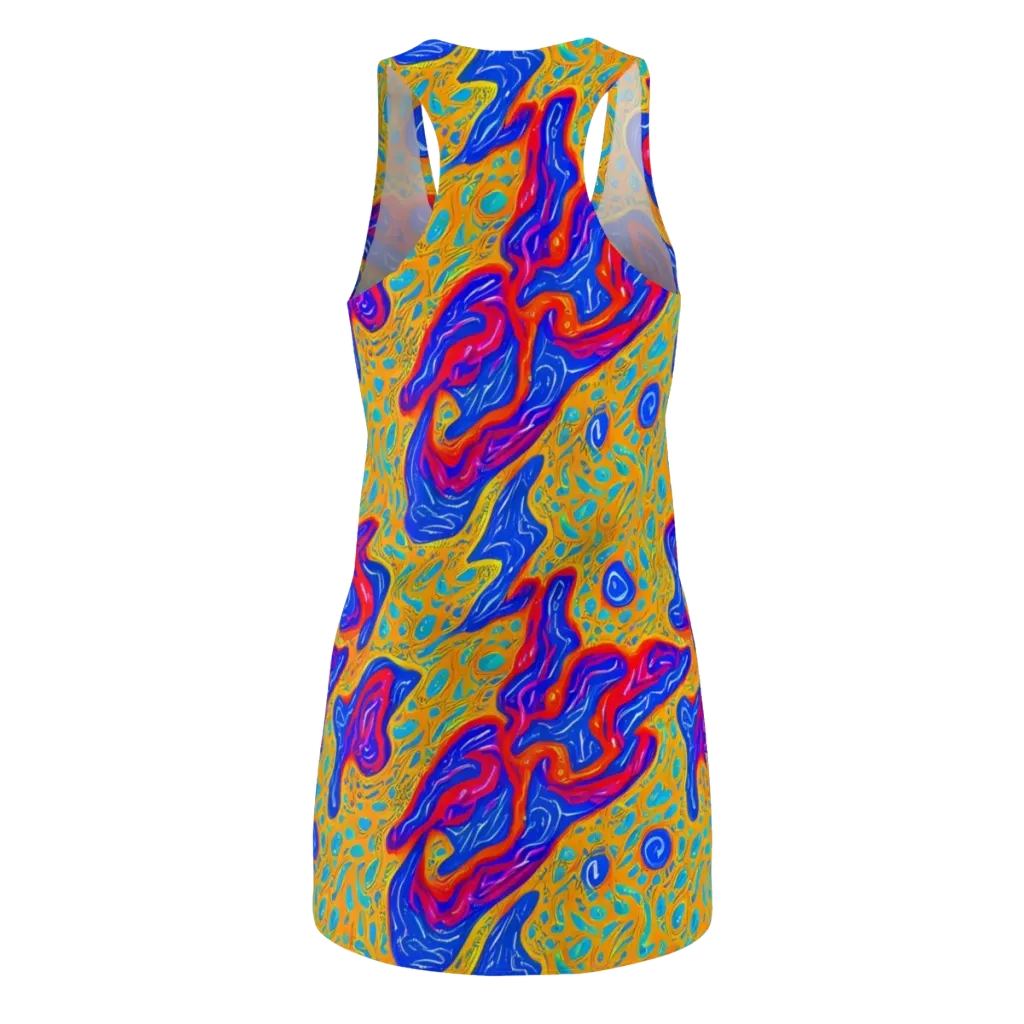 Magnetic Current on Racerback Dress — Back