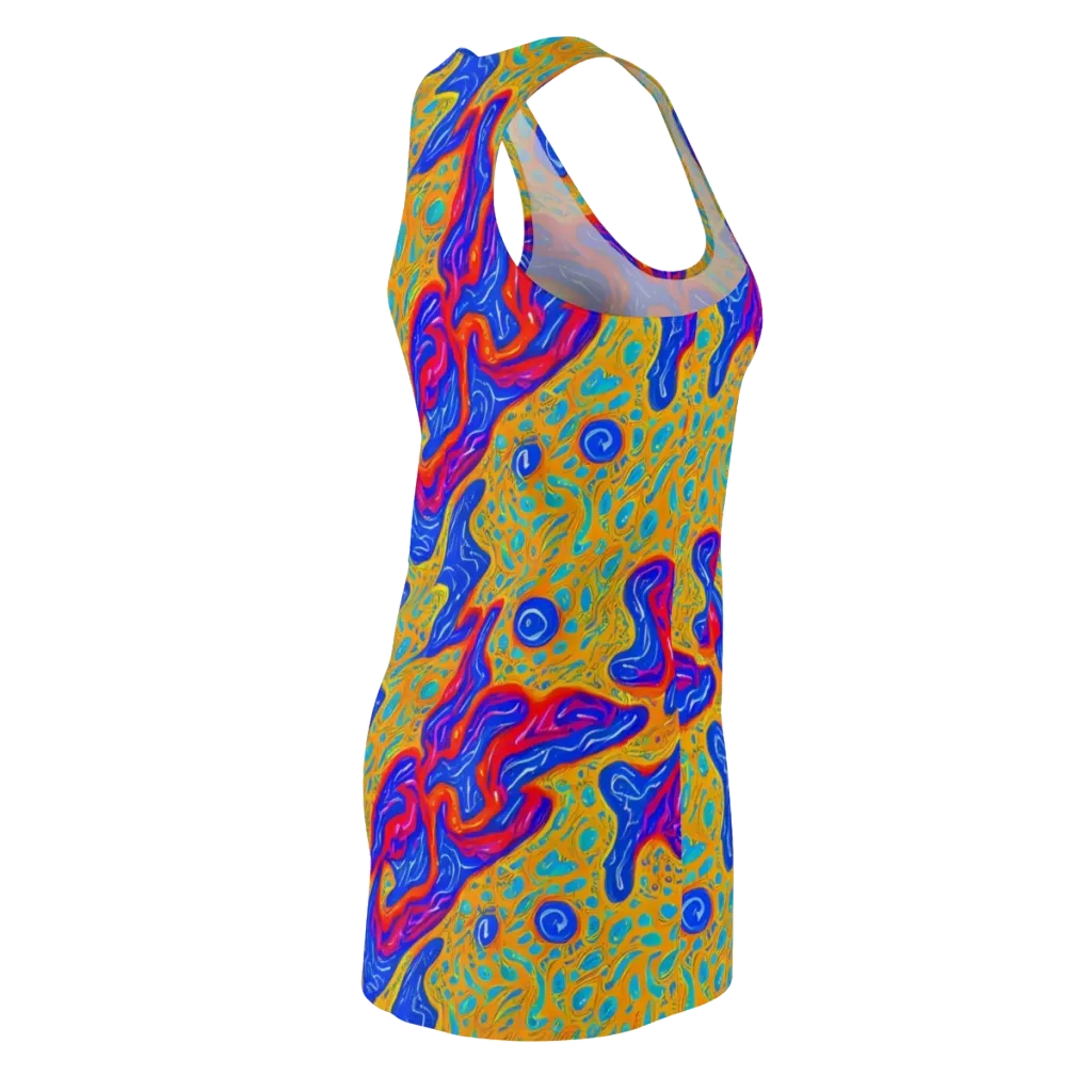 Magnetic Current on Racerback Dress — Back Side