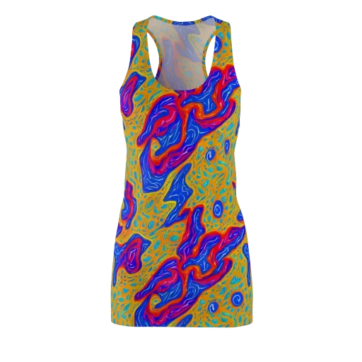 Magnetic Current on a Racerback Dress