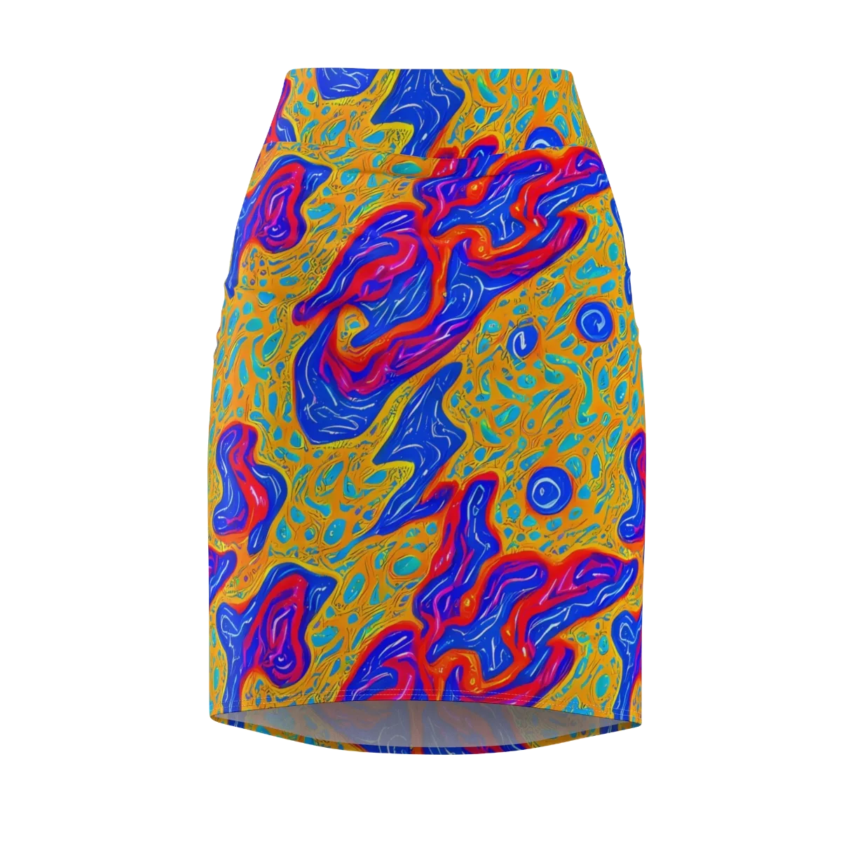 Magnetic Current on Pencil Skirt — Front