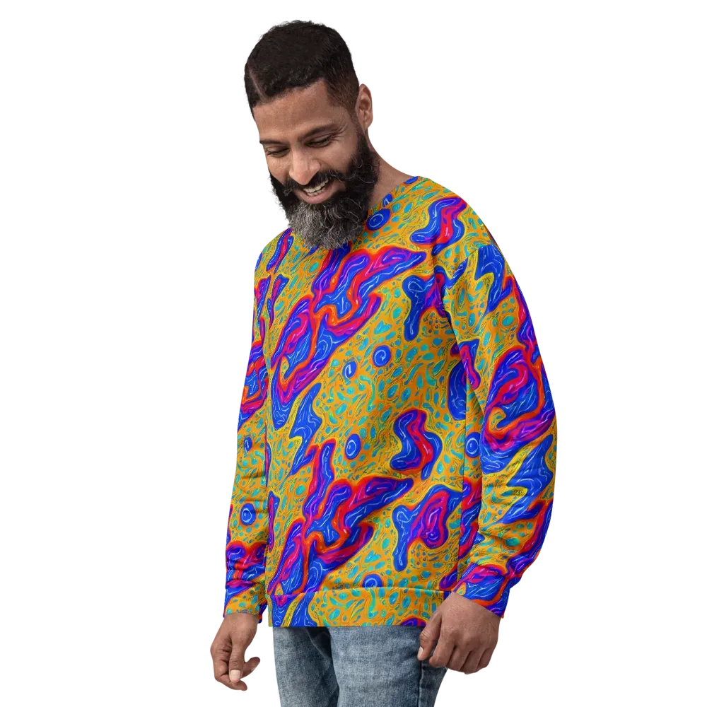 Magnetic Current on Sweatshirt — Left Front