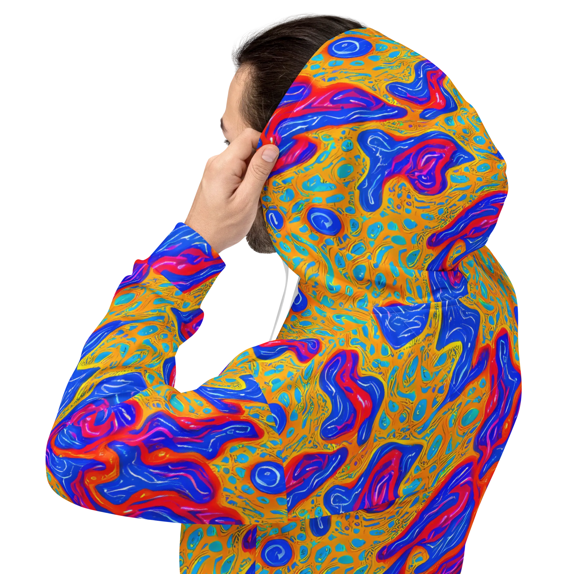 Magnetic Current on Hoodie — Back