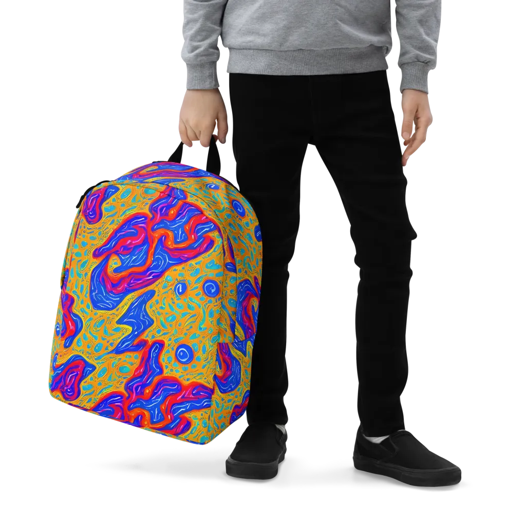 Magnetic Current on Minimalist Backpack — Zoomed-in