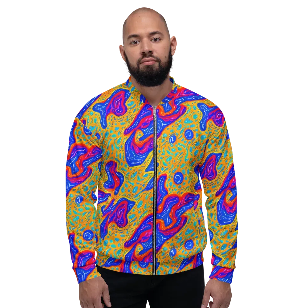 Magnetic Current on Bomber Jacket — Front
