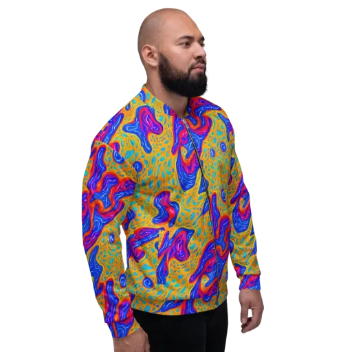 Magnetic Current on a Bomber Jacket