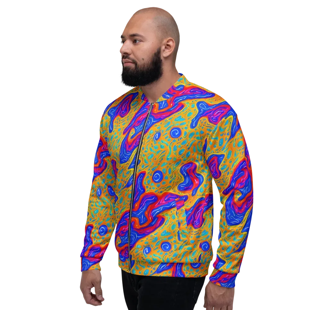 Magnetic Current on Bomber Jacket — Left