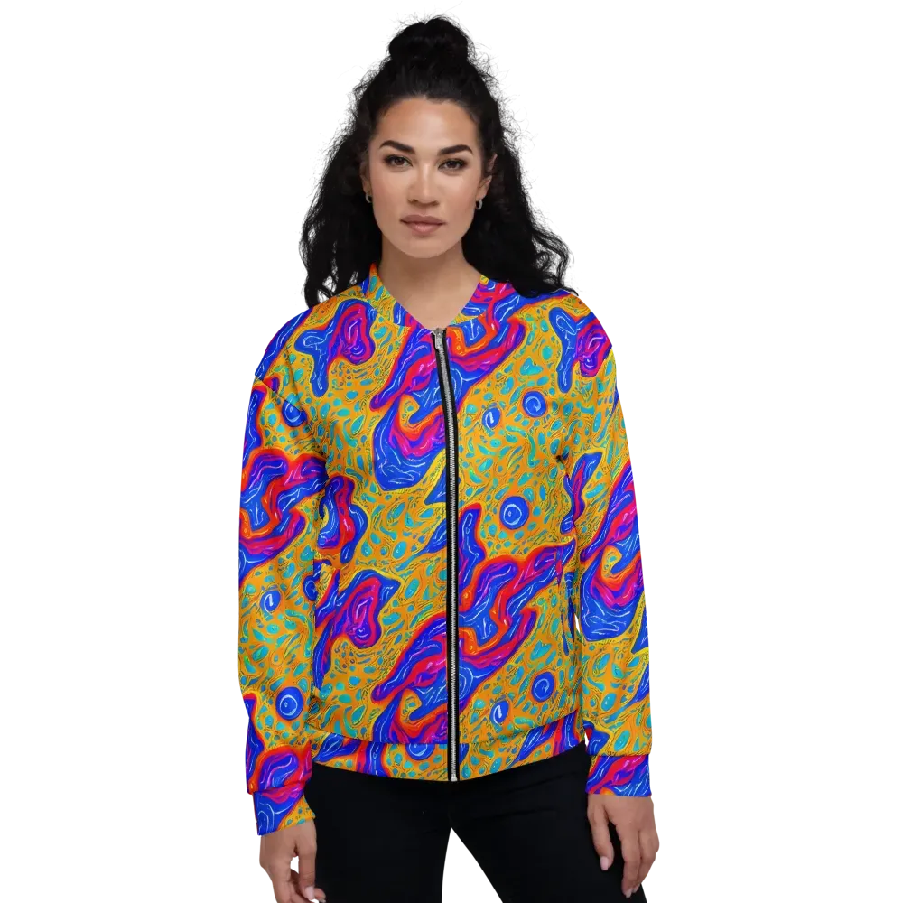 Magnetic Current on Bomber Jacket — Front