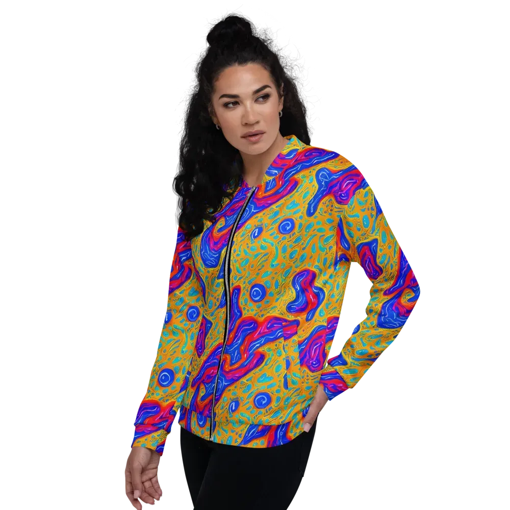 Magnetic Current on Bomber Jacket — Left