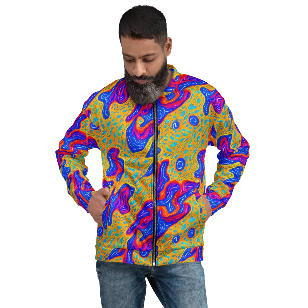Magnetic Current on Bomber Jacket — Front