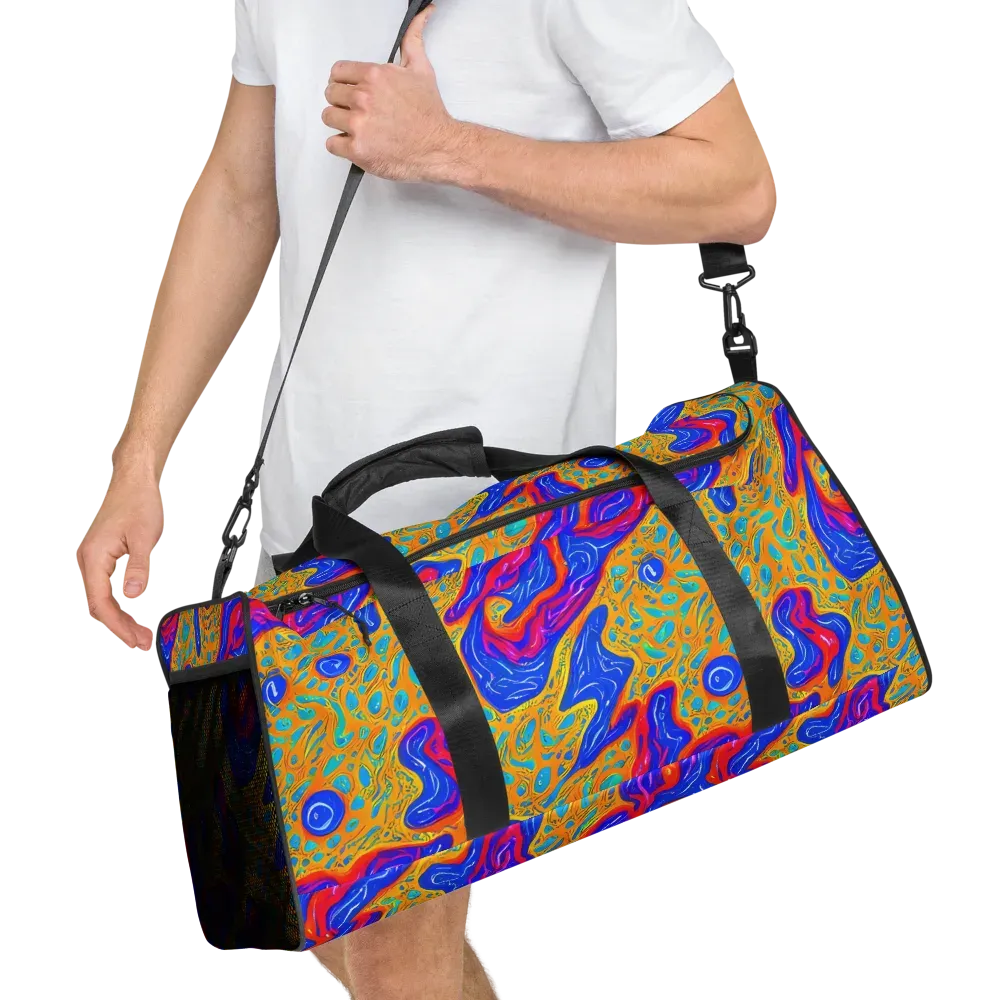 Magnetic Current on Duffle Bag — Right Front