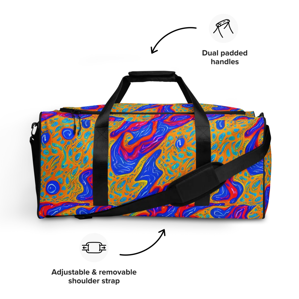 Magnetic Current on Duffle Bag — Front
