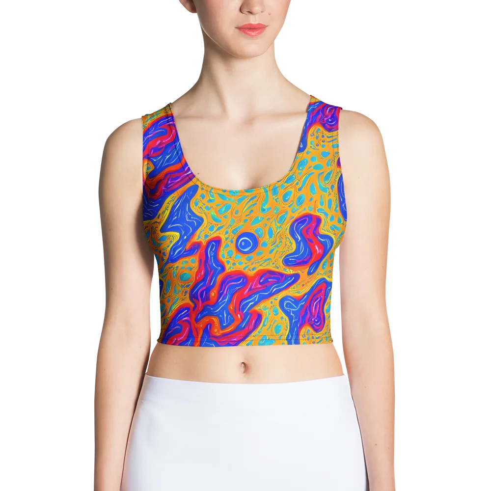 Magnetic Current on Crop Top — Front