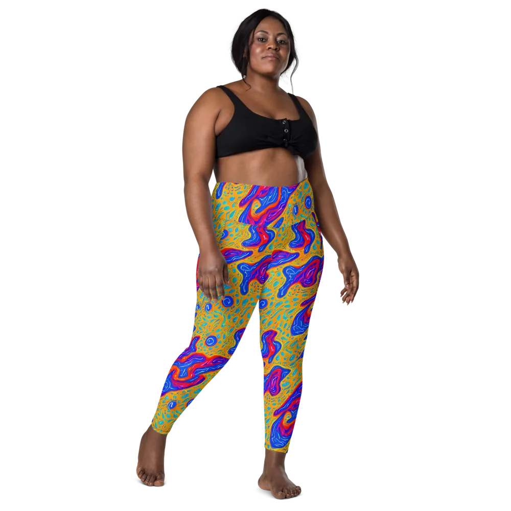 Magnetic Current on Leggings with Pockets — Front