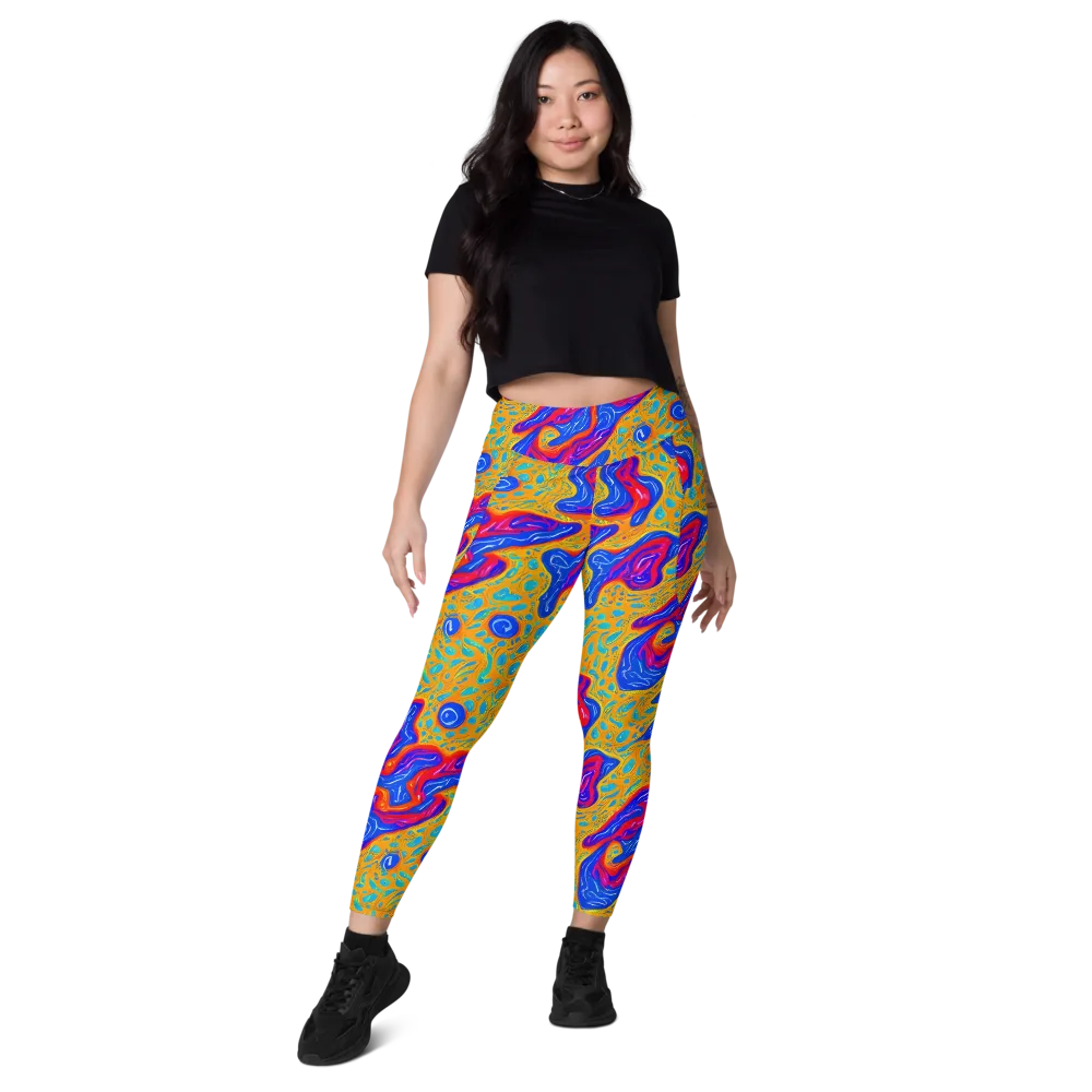 Magnetic Current on Leggings with Pockets — Front