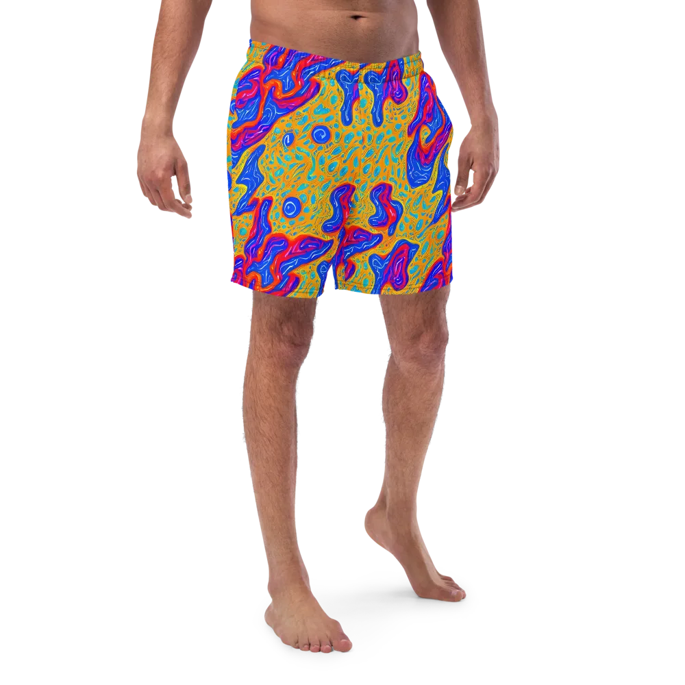 Magnetic Current on Swim Trunks — Front